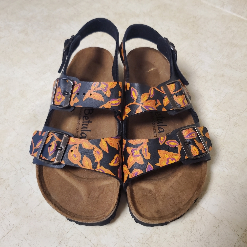 Vintage Dead Stock Birkenstocks Betula Flor Plant NWOT 39 L8/ M6 - Picture 5 of 12